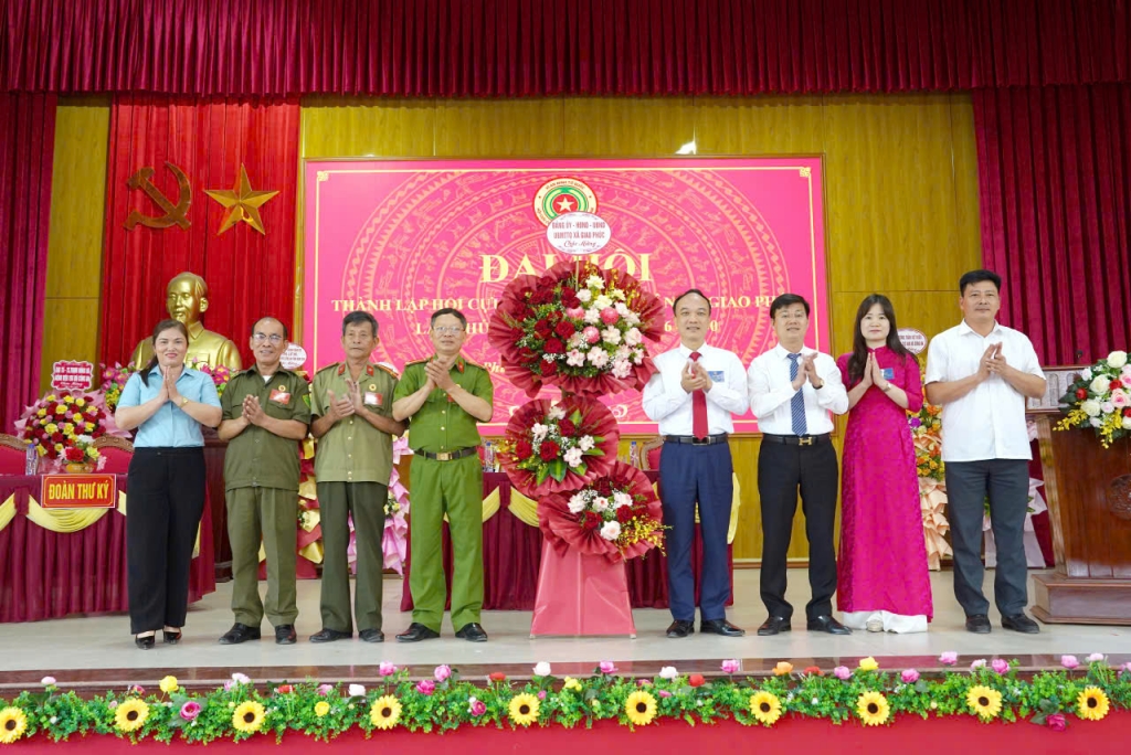 Ninh Bình: Thành lập Hội Cựu CAND xã Giao Phúc, nhiệm kỳ 2026 - 2030