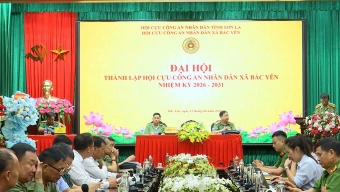 Sơn La: Thành lập Hội Cựu CAND xã Bắc Yên, nhiệm kỳ 2026 - 2031