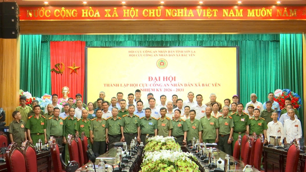 Sơn La: Thành lập Hội Cựu CAND xã Bắc Yên, nhiệm kỳ 2026 - 2031