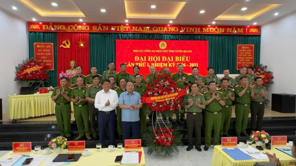 Hội Cựu CAND tỉnh Tuyên Quang tổ chức Đại hội đại biểu lần thứ I, nhiệm kỳ 2026 - 2031