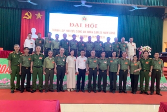 Ninh Bình: Thành lập Hội Cựu CAND xã Nam Xang, nhiệm kỳ 2026 - 2031