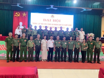 Ninh Bình: Thành lập Hội Cựu CAND xã Nam Xang, nhiệm kỳ 2026 - 2031