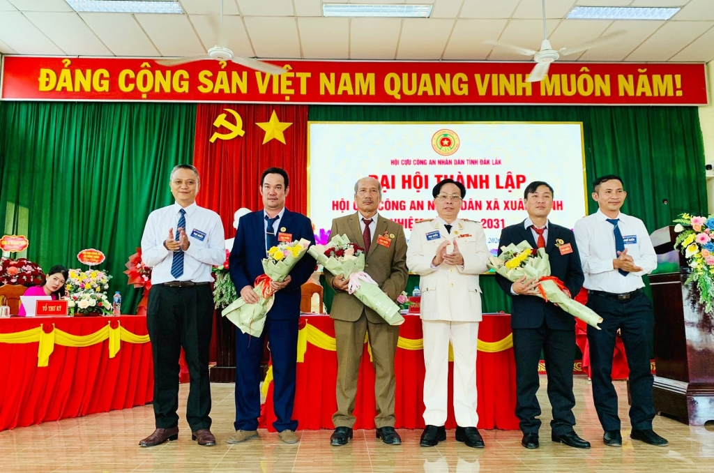 Đắk Lắk: Thành lập Hội Cựu CAND xã Xuân Lãnh, nhiệm kỳ 2026 - 2031
