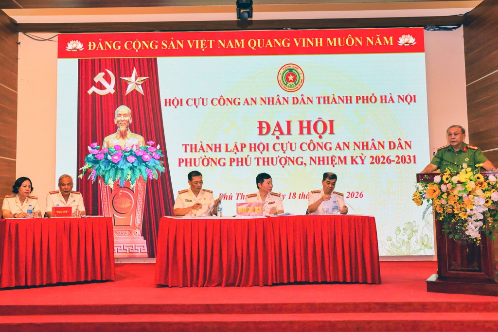 Hà Nội: Thành lập Hội Cựu CAND phường Phú Thượng, nhiệm kỳ 2026 - 2031