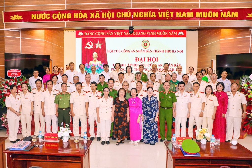 Hà Nội: Thành lập Hội Cựu CAND phường Phú Thượng, nhiệm kỳ 2026 - 2031