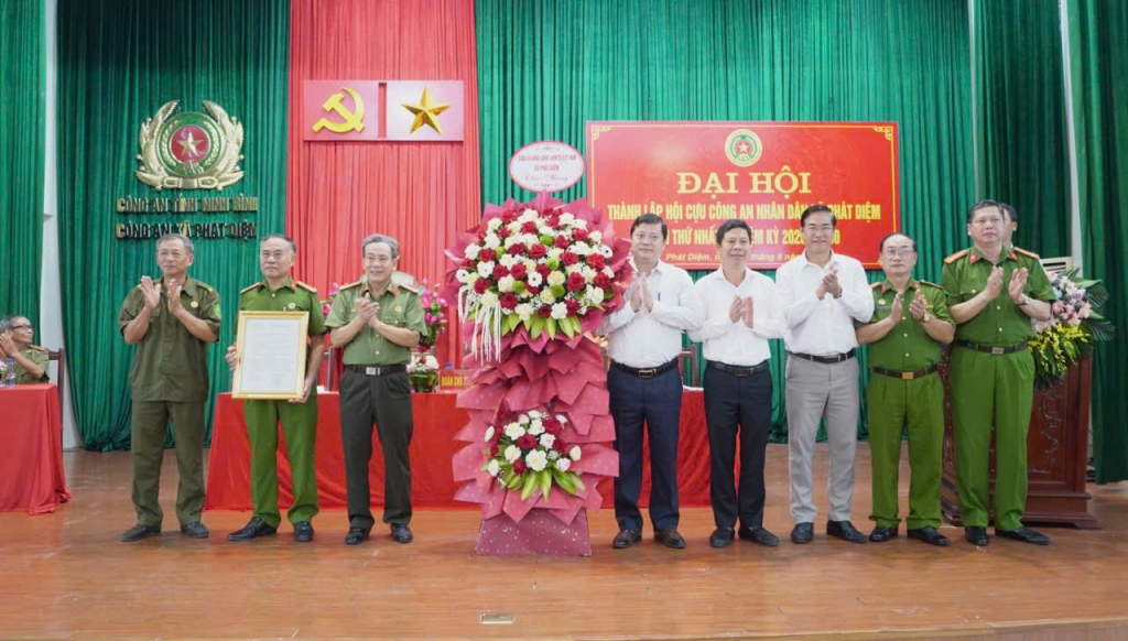 Ninh Bình: Thành lập Hội Cựu CAND xã Phát Diệm, nhiệm kỳ 2026 - 2030
