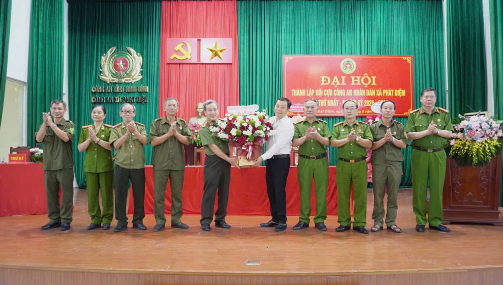 Ninh Bình: Thành lập Hội Cựu CAND xã Phát Diệm, nhiệm kỳ 2026 - 2030