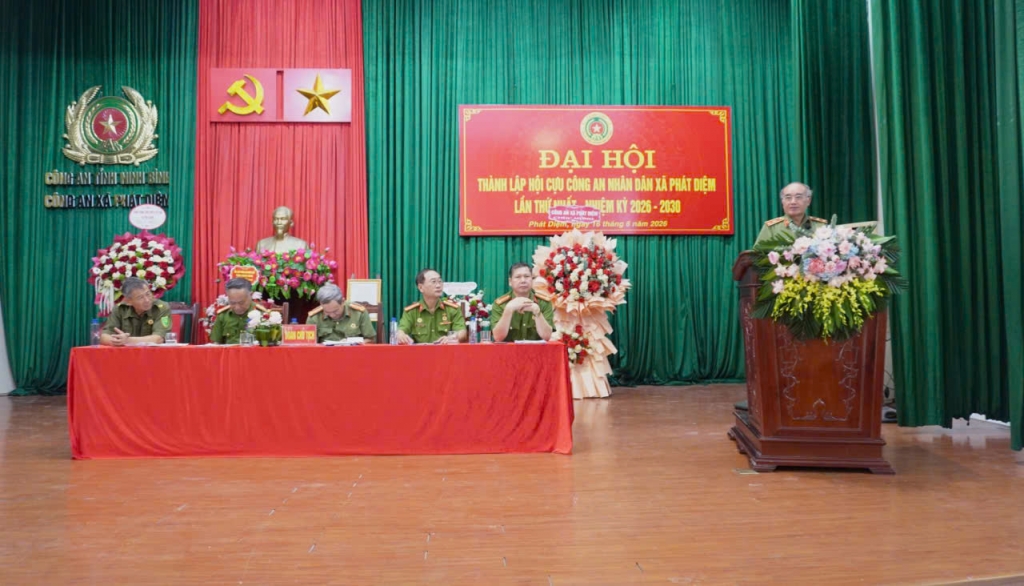 Ninh Bình: Thành lập Hội Cựu CAND xã Phát Diệm, nhiệm kỳ 2026 - 2030