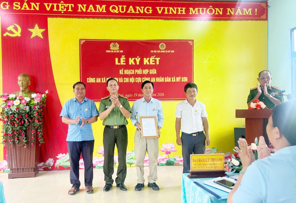 Phát huy vai trò của cựu Công an trong giữ gìn an ninh trật tự cơ sở