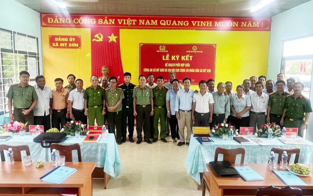 Phát huy vai trò của cựu Công an trong giữ gìn an ninh trật tự cơ sở