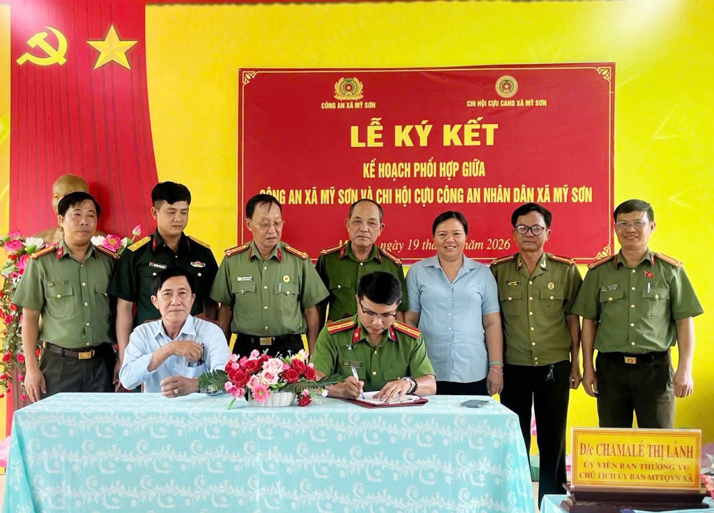 Phát huy vai trò của cựu Công an trong giữ gìn an ninh trật tự cơ sở