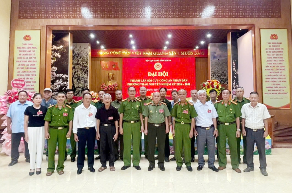 Sơn La: Thành lập Hội Cựu CAND phường Thảo Nguyên, nhiệm kỳ 2026   2031