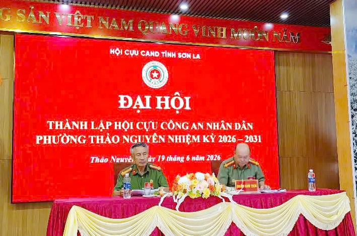Sơn La: Thành lập Hội Cựu CAND phường Thảo Nguyên, nhiệm kỳ 2026   2031