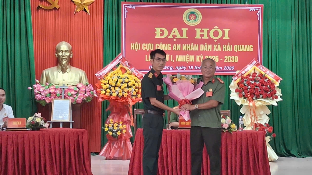 Ninh Bình: Thành lập Hội Cựu CAND xã Hải Quang, nhiệm kỳ 2026 - 2030