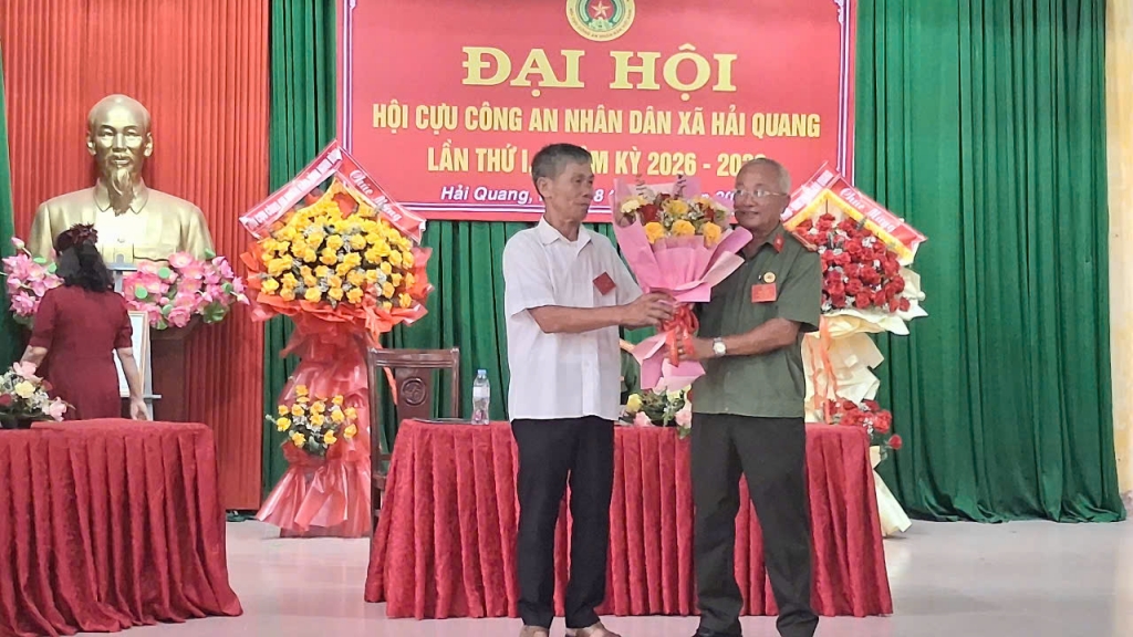Ninh Bình: Thành lập Hội Cựu CAND xã Hải Quang, nhiệm kỳ 2026 - 2030
