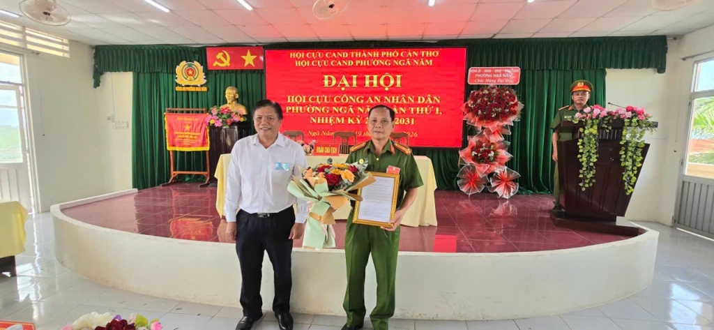 Cần Thơ: Thành lập Hội Cựu CAND phường Ngã Năm, nhiệm kỳ 2026 - 2031