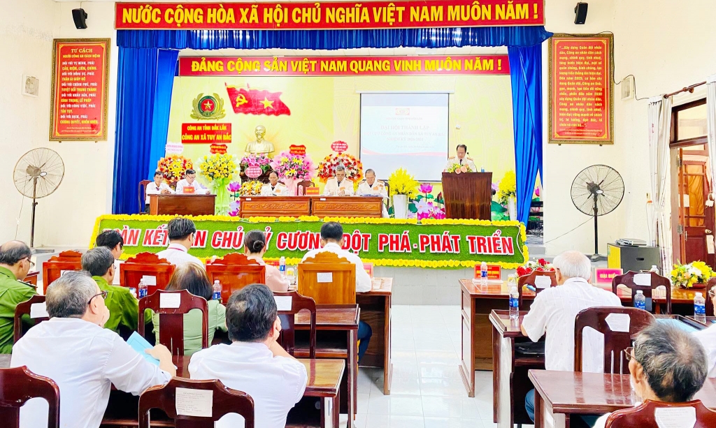 Đắk Lắk: Thành lập Hội Cựu CAND xã Tuy An Bắc, nhiệm kỳ 2026 - 2031