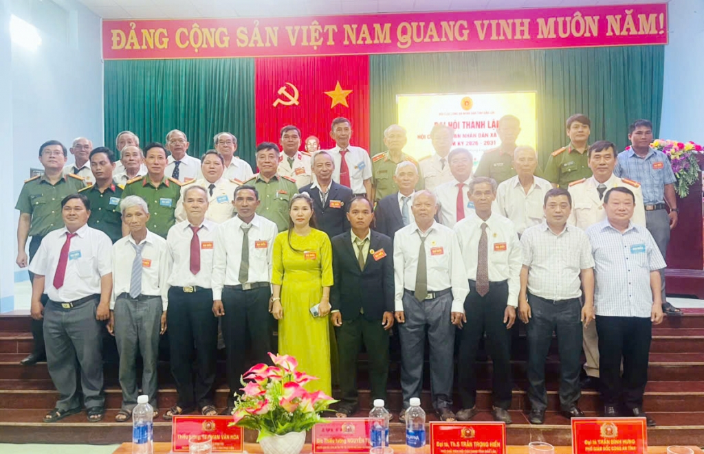 Đắk Lắk: Thành lập Hội Cựu CAND xã Phú Mỡ, nhiệm kỳ 2026 - 2031