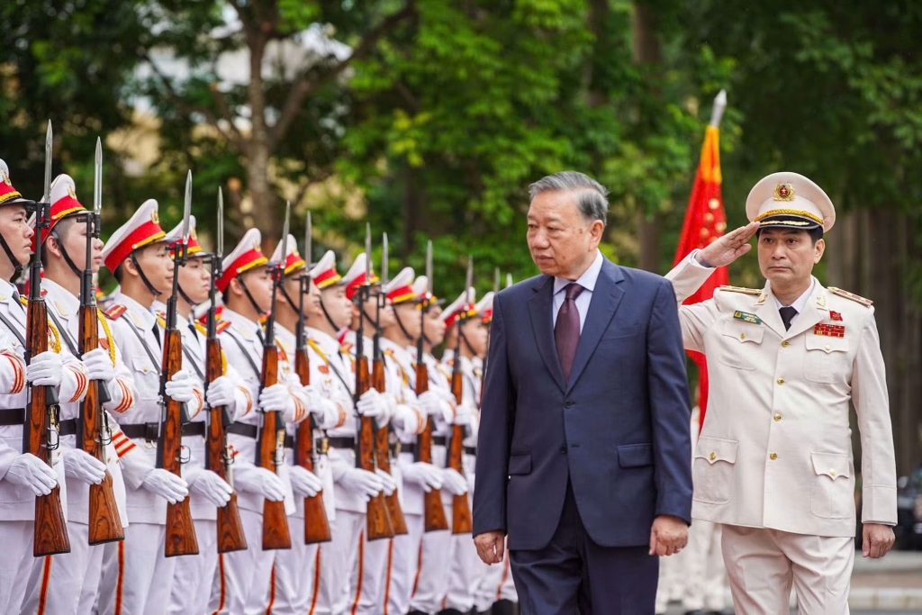 Tổng Bí thư, Chủ tịch nước Tô Lâm dự Lễ kỷ niệm 80 năm Ngày truyền thống Học viện An ninh nhân dân