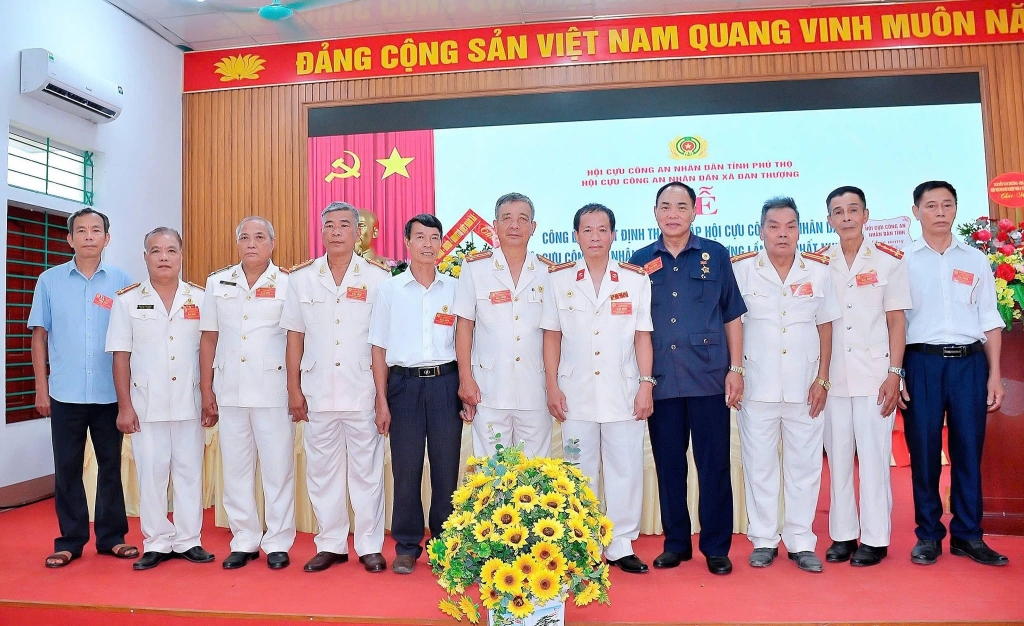 Phú Thọ: Thành lập Hội Cựu CAND xã Đan Thượng, nhiệm kỳ 2026   2031