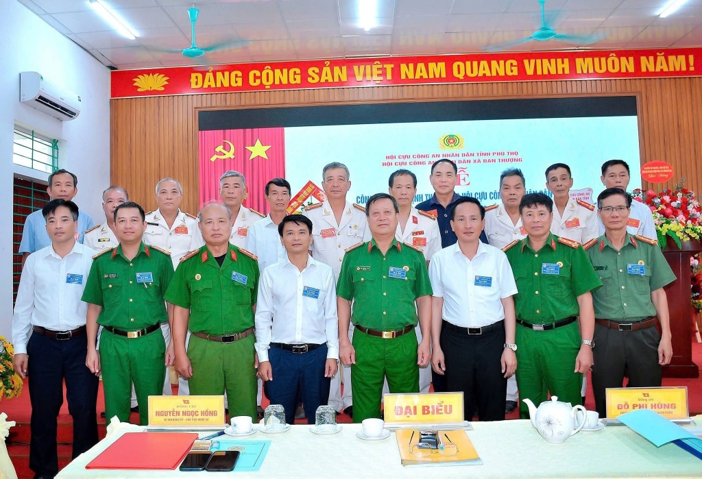Phú Thọ: Thành lập Hội Cựu CAND xã Đan Thượng, nhiệm kỳ 2026   2031