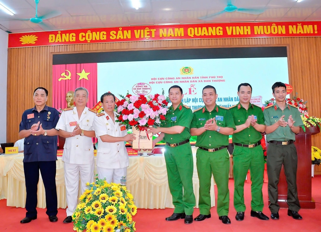 Phú Thọ: Thành lập Hội Cựu CAND xã Đan Thượng, nhiệm kỳ 2026   2031