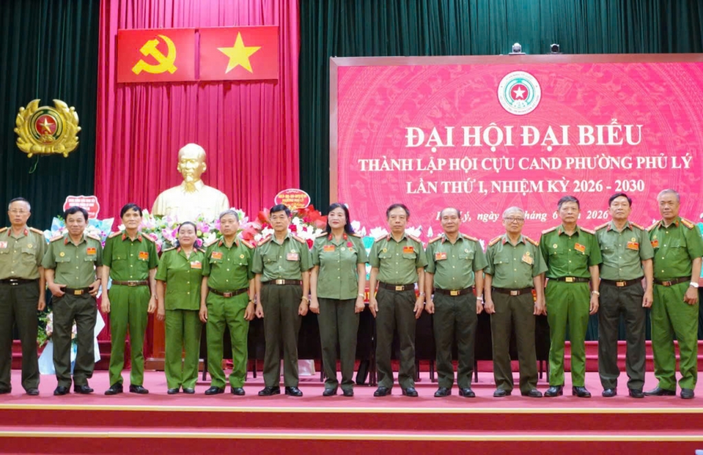 Ninh Bình: Thành lập Hội Cựu CAND phường Phủ Lý, nhiệm kỳ 2026 - 2030 Ninh Bình: Thành lập Hội Cựu CAND phường Phủ Lý, nhiệm kỳ 2026 - 2030