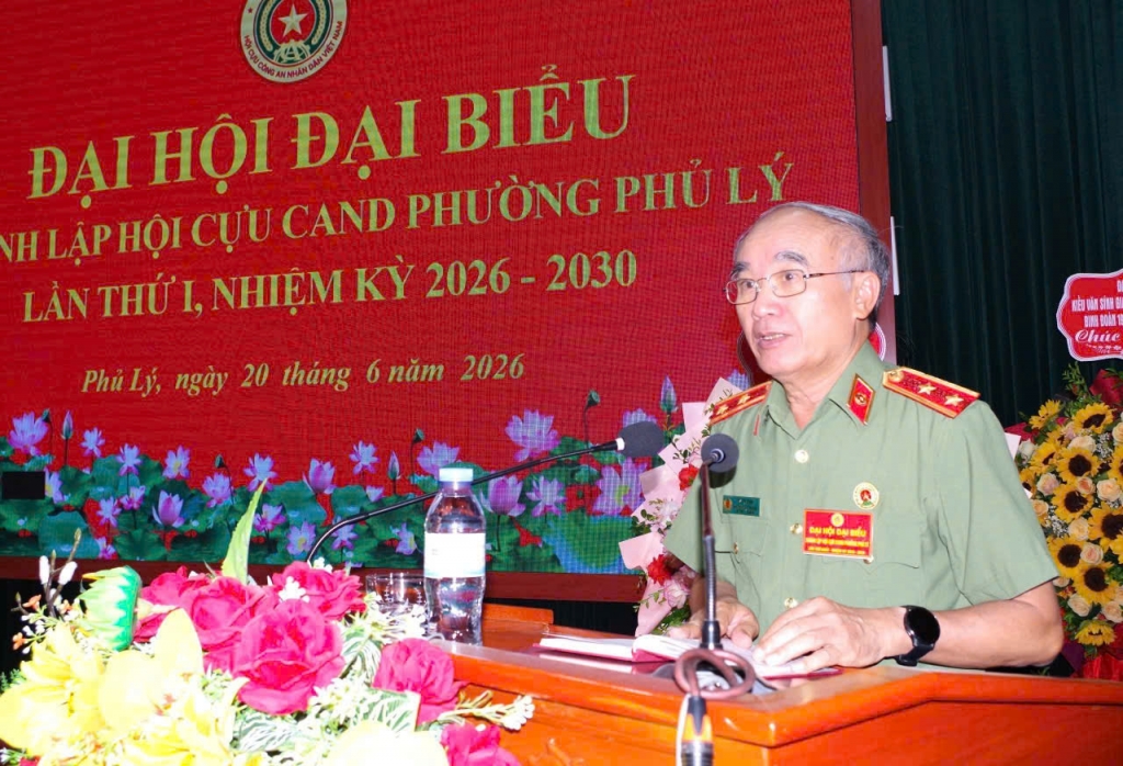 Ninh Bình: Thành lập Hội Cựu CAND phường Phủ Lý, nhiệm kỳ 2026 - 2030 Ninh Bình: Thành lập Hội Cựu CAND phường Phủ Lý, nhiệm kỳ 2026 - 2030