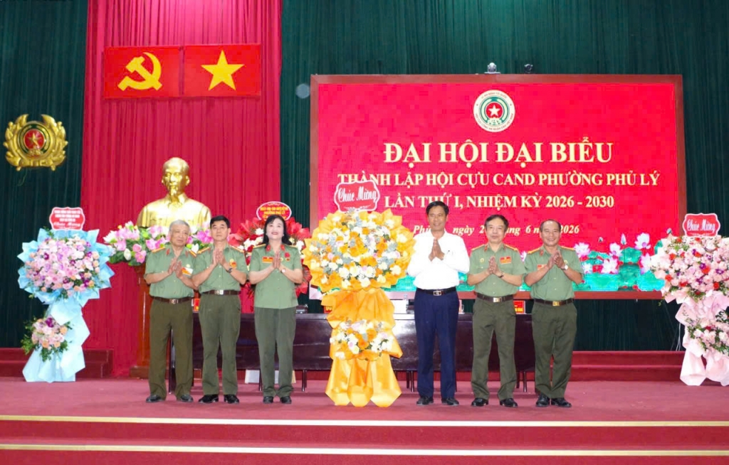 Ninh Bình: Thành lập Hội Cựu CAND phường Phủ Lý, nhiệm kỳ 2026 - 2030 Ninh Bình: Thành lập Hội Cựu CAND phường Phủ Lý, nhiệm kỳ 2026 - 2030