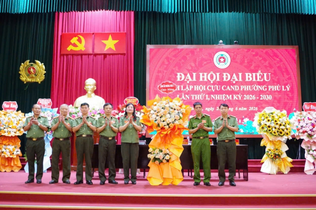 Ninh Bình: Thành lập Hội Cựu CAND phường Phủ Lý, nhiệm kỳ 2026 - 2030