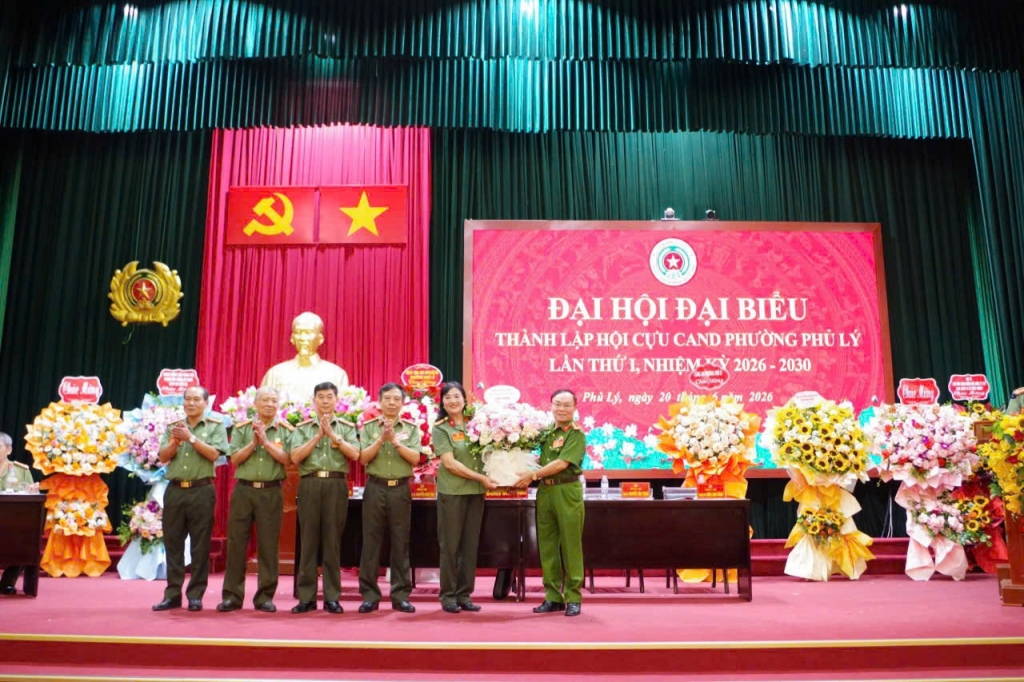 Ninh Bình: Thành lập Hội Cựu CAND phường Phủ Lý, nhiệm kỳ 2026 - 2030