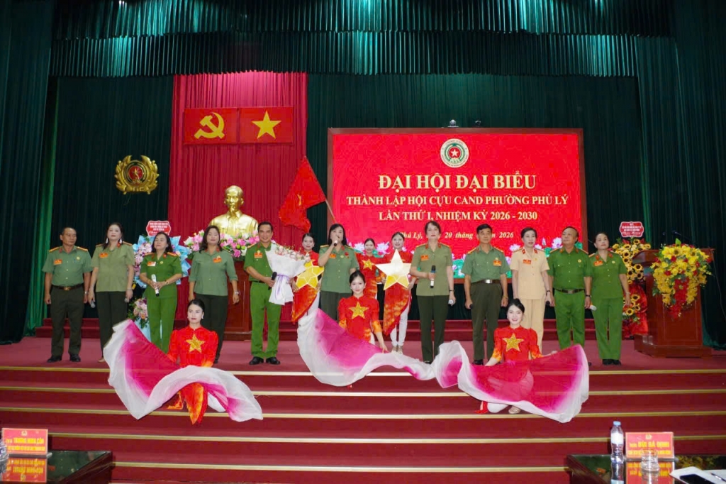 Ninh Bình: Thành lập Hội Cựu CAND phường Phủ Lý, nhiệm kỳ 2026 - 2030