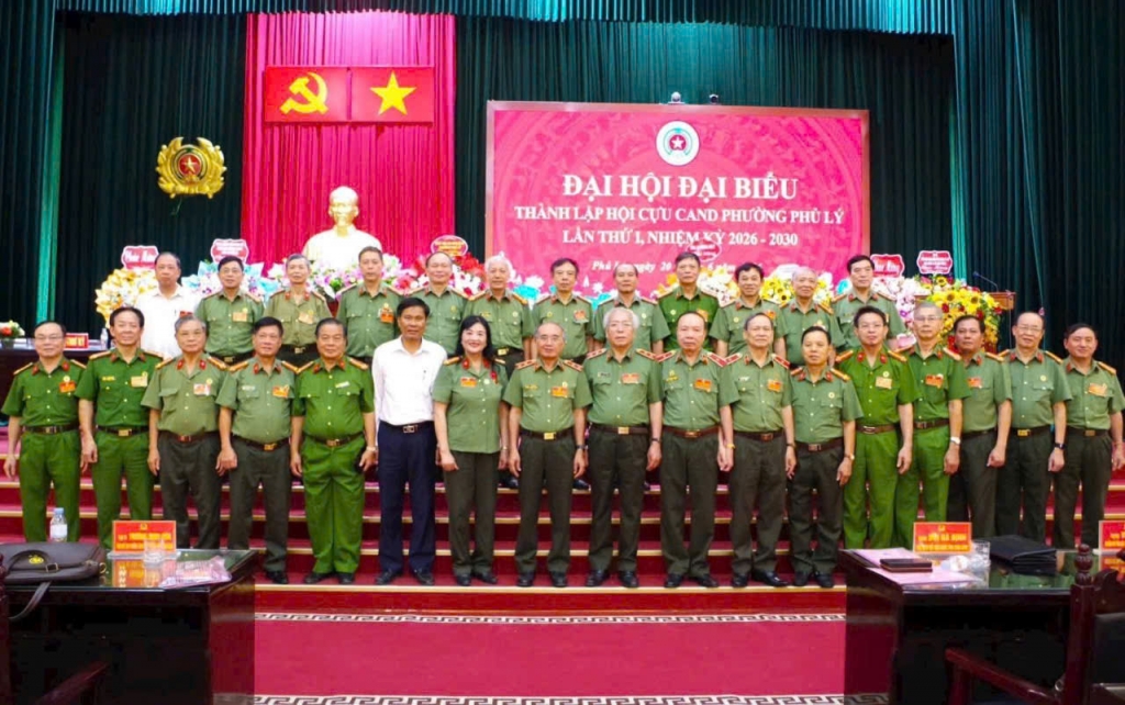 Ninh Bình: Thành lập Hội Cựu CAND phường Phủ Lý, nhiệm kỳ 2026 - 2030 Ninh Bình: Thành lập Hội Cựu CAND phường Phủ Lý, nhiệm kỳ 2026 - 2030