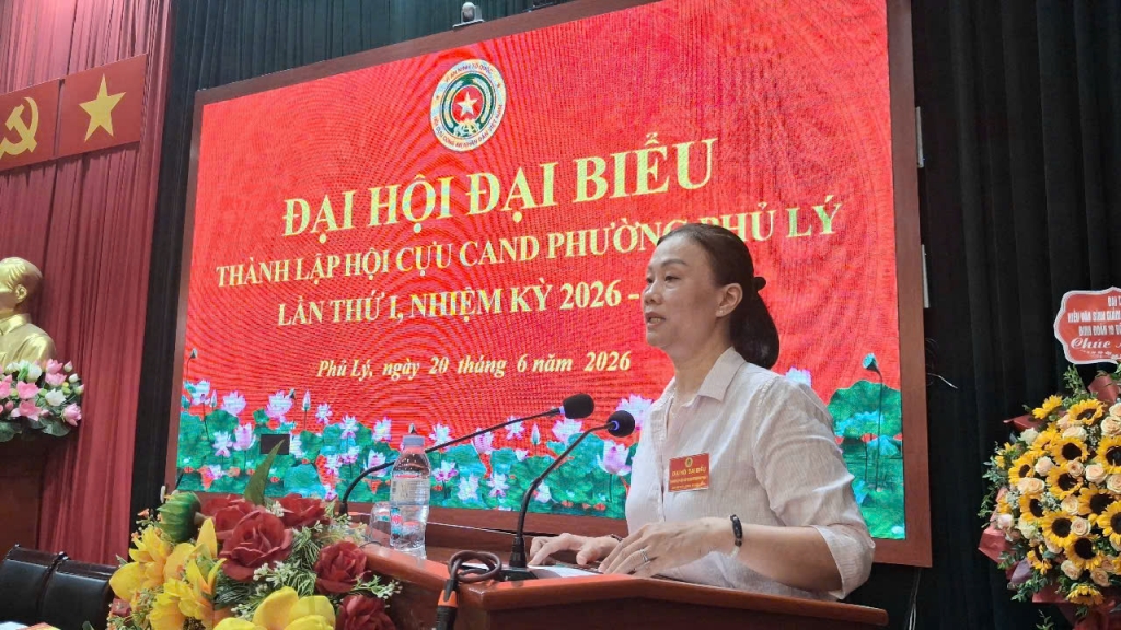 Ninh Bình: Thành lập Hội Cựu CAND phường Phủ Lý, nhiệm kỳ 2026 - 2030 Ninh Bình: Thành lập Hội Cựu CAND phường Phủ Lý, nhiệm kỳ 2026 - 2030