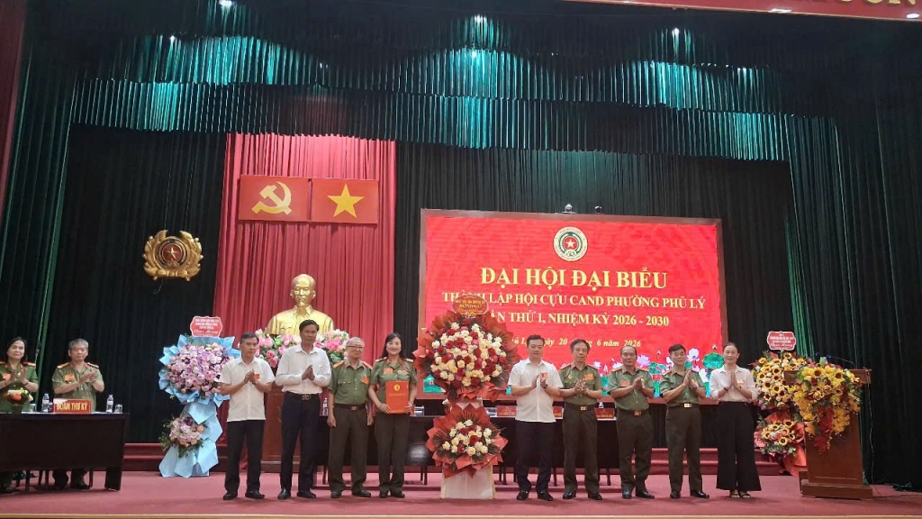 Ninh Bình: Thành lập Hội Cựu CAND phường Phủ Lý, nhiệm kỳ 2026 - 2030 Ninh Bình: Thành lập Hội Cựu CAND phường Phủ Lý, nhiệm kỳ 2026 - 2030