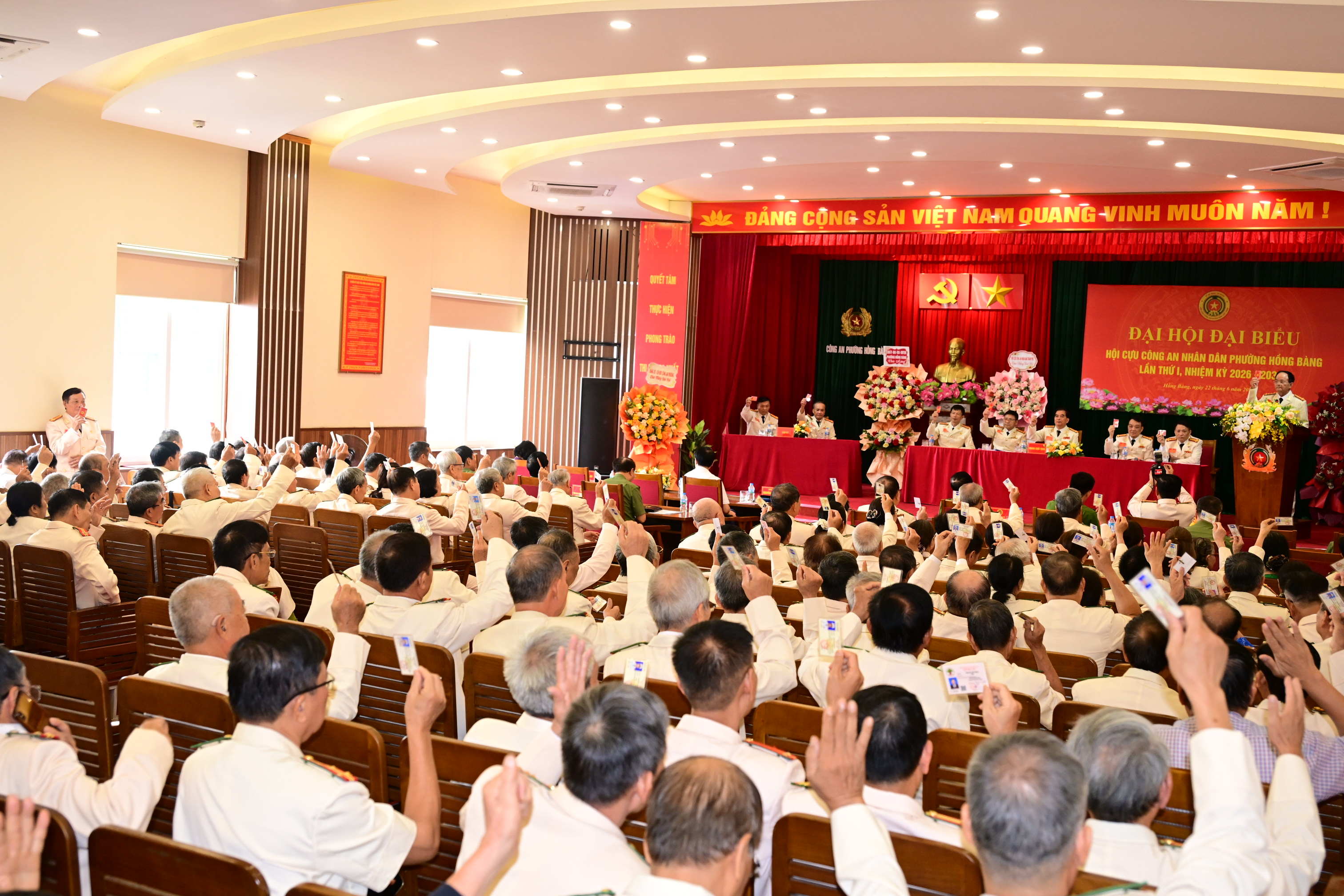 Hải Phòng: Thành lập Hội Cựu CAND phường Hồng Bàng, nhiệm kỳ 2026 - 2031