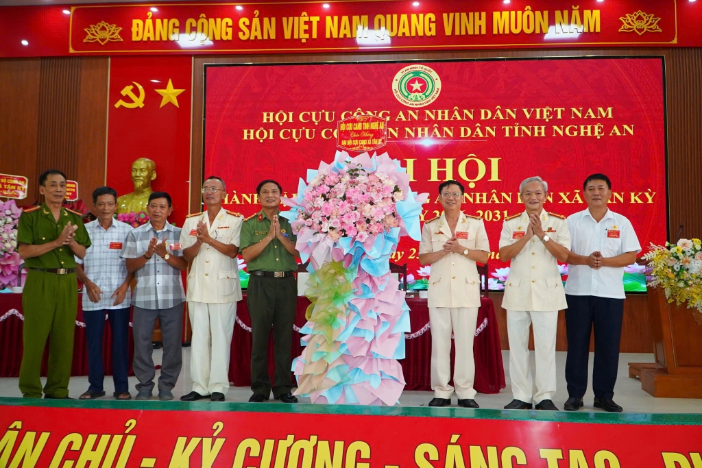 Nghệ An: Thành lập Hội Cựu CAND xã Tân Kỳ, nhiệm kỳ 2026 - 2031