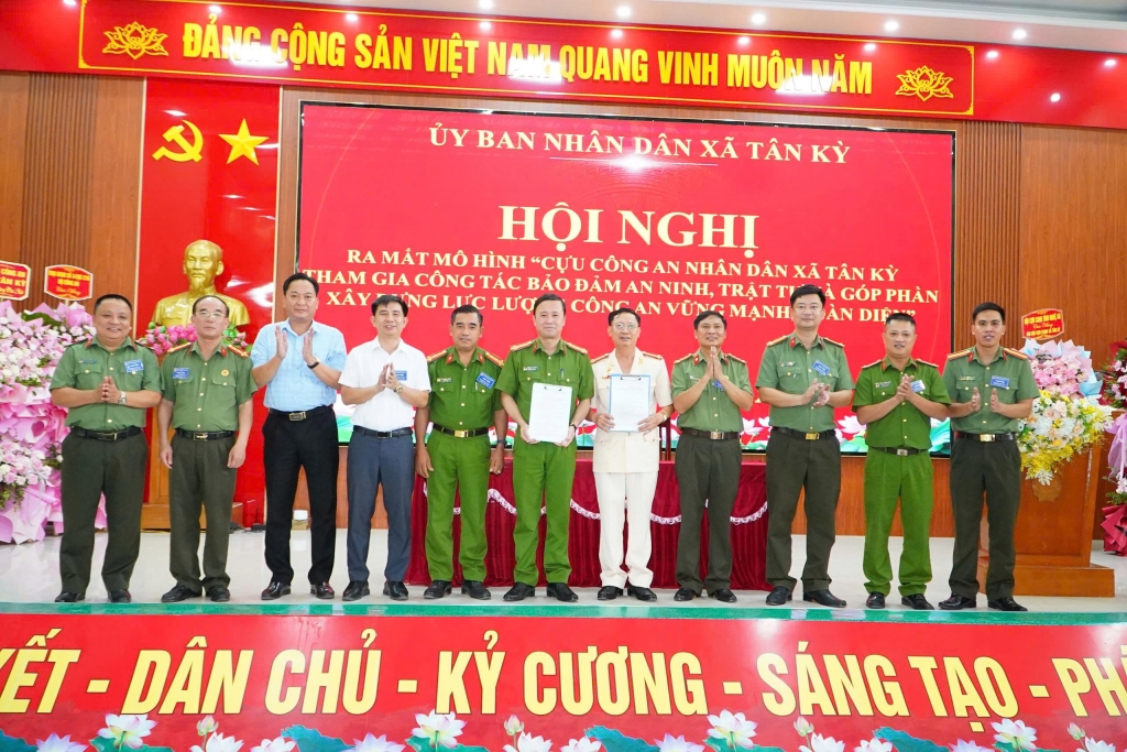Nghệ An: Thành lập Hội Cựu CAND xã Tân Kỳ, nhiệm kỳ 2026 - 2031