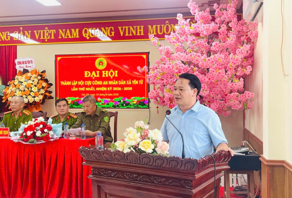 Ninh Bình: Thành lập Hội Cựu CAND xã Yên Từ, nhiệm kỳ 2026 - 2030