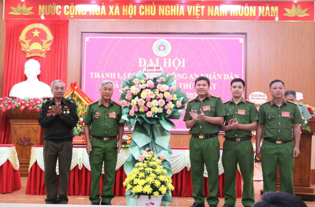 Ninh Bình: Thành lập Hội Cựu CAND xã Giao Bình, nhiệm kỳ 2026 - 2030