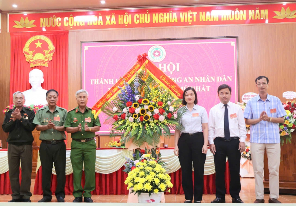 Ninh Bình: Thành lập Hội Cựu CAND xã Giao Bình, nhiệm kỳ 2026 - 2030