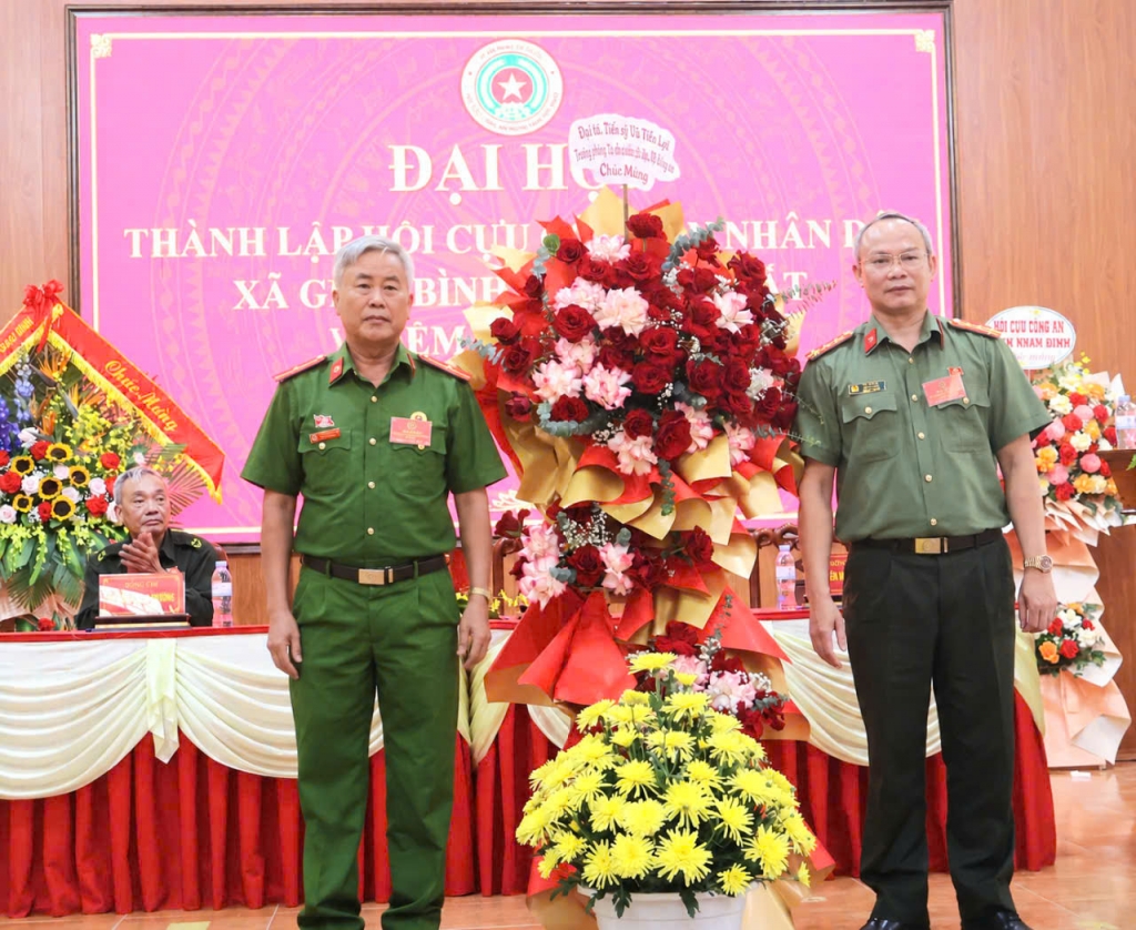 Ninh Bình: Thành lập Hội Cựu CAND xã Giao Bình, nhiệm kỳ 2026 - 2030