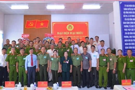 Cà Mau: Hoàn thành Đại hội Hội Cựu CAND cấp xã, phường nhiệm kỳ 2026 - 2031