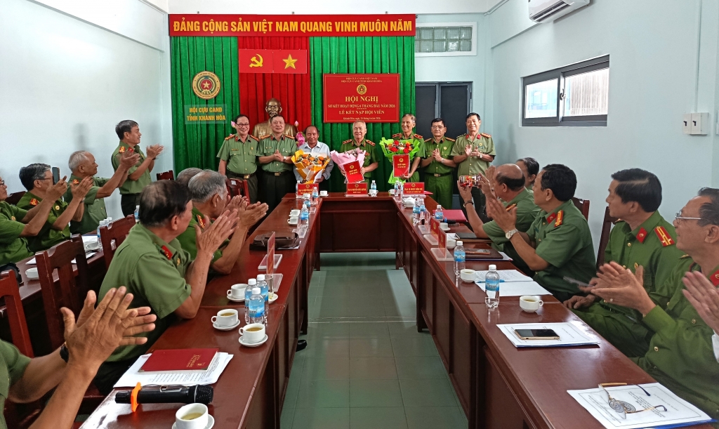 Hội Cựu CAND tỉnh Khánh Hòa đạt nhiều kết quả trong 6 tháng đầu năm 2026