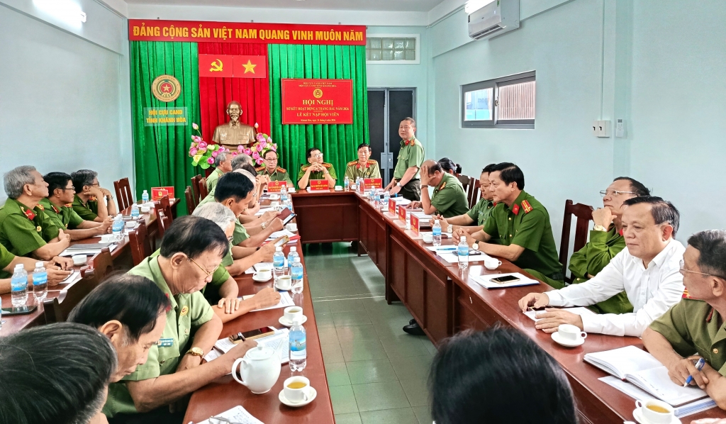 Hội Cựu CAND tỉnh Khánh Hòa đạt nhiều kết quả trong 6 tháng đầu năm 2026