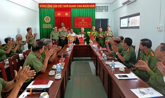 Hội Cựu CAND tỉnh Khánh Hòa đạt nhiều kết quả trong 6 tháng đầu năm 2026