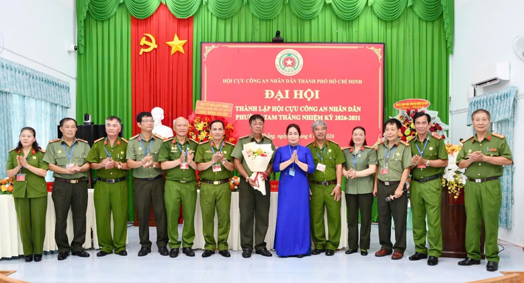 TP.HCM: Thành lập Hội Cựu CAND phường Tam Thắng, nhiệm kỳ 2026 - 2031