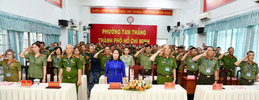 TP.HCM: Thành lập Hội Cựu CAND phường Tam Thắng, nhiệm kỳ 2026 - 2031