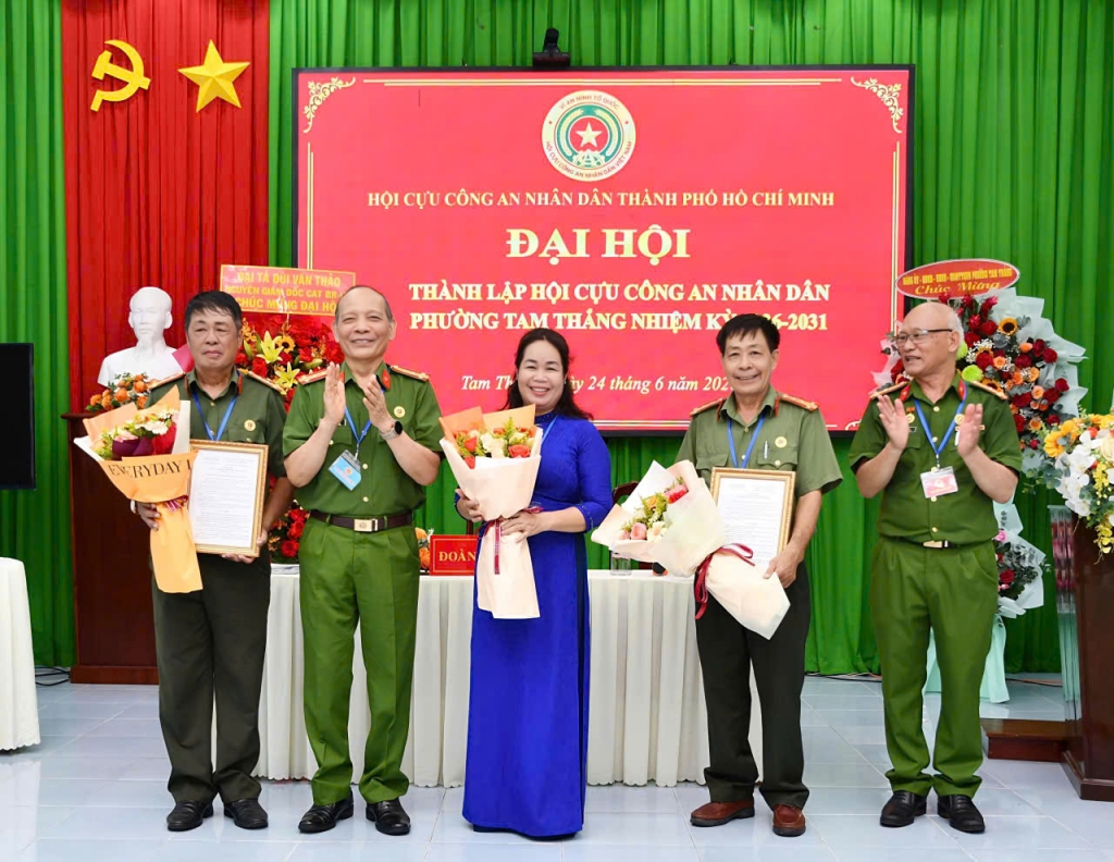 TP.HCM: Thành lập Hội Cựu CAND phường Tam Thắng, nhiệm kỳ 2026 - 2031