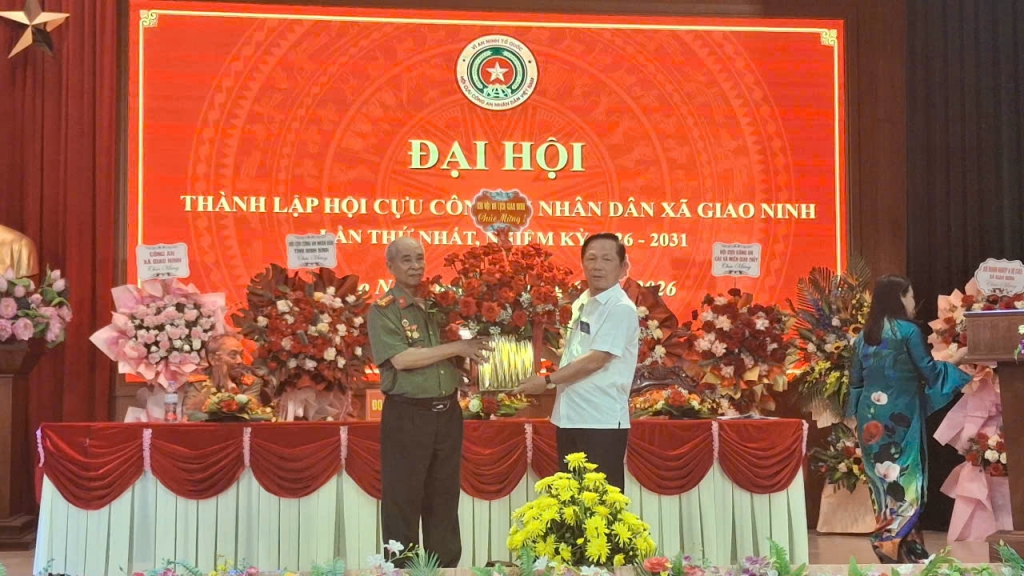 Ninh Bình: Thành lập Hội Cựu CAND xã Giao Ninh, nhiệm kỳ 2026 - 2031